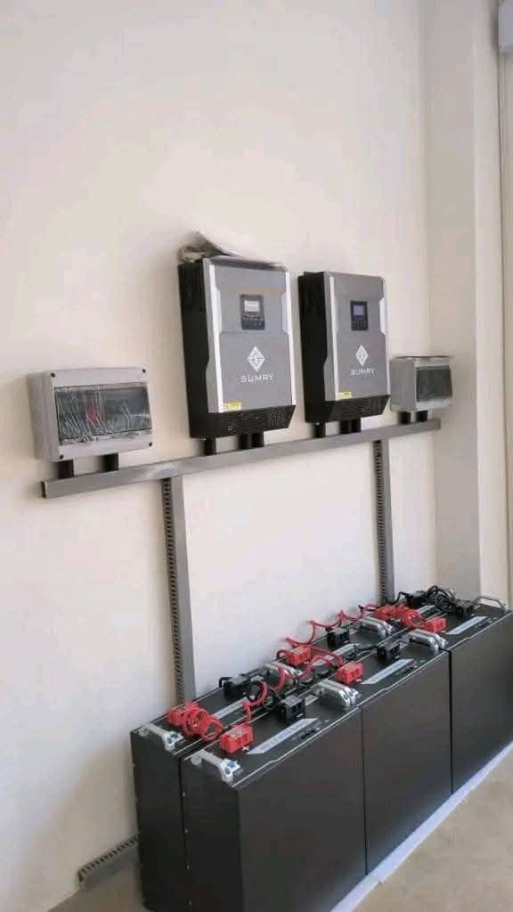 Dual SUMRY inverters with battery bank